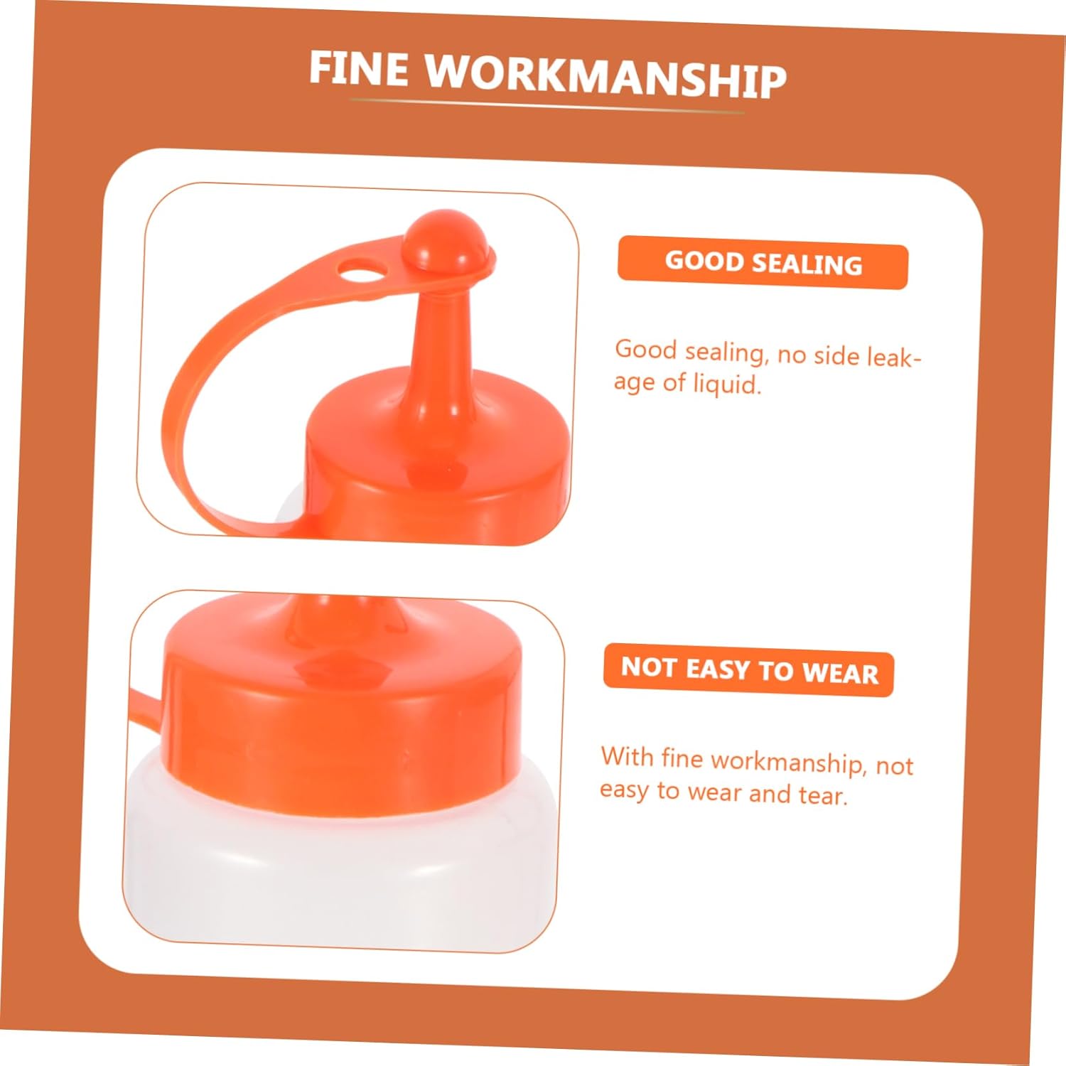 Cabilock Squeezing Sauce Bottles Set of 2