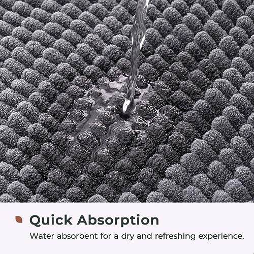 Luxurious Chenille Bathroom Mat