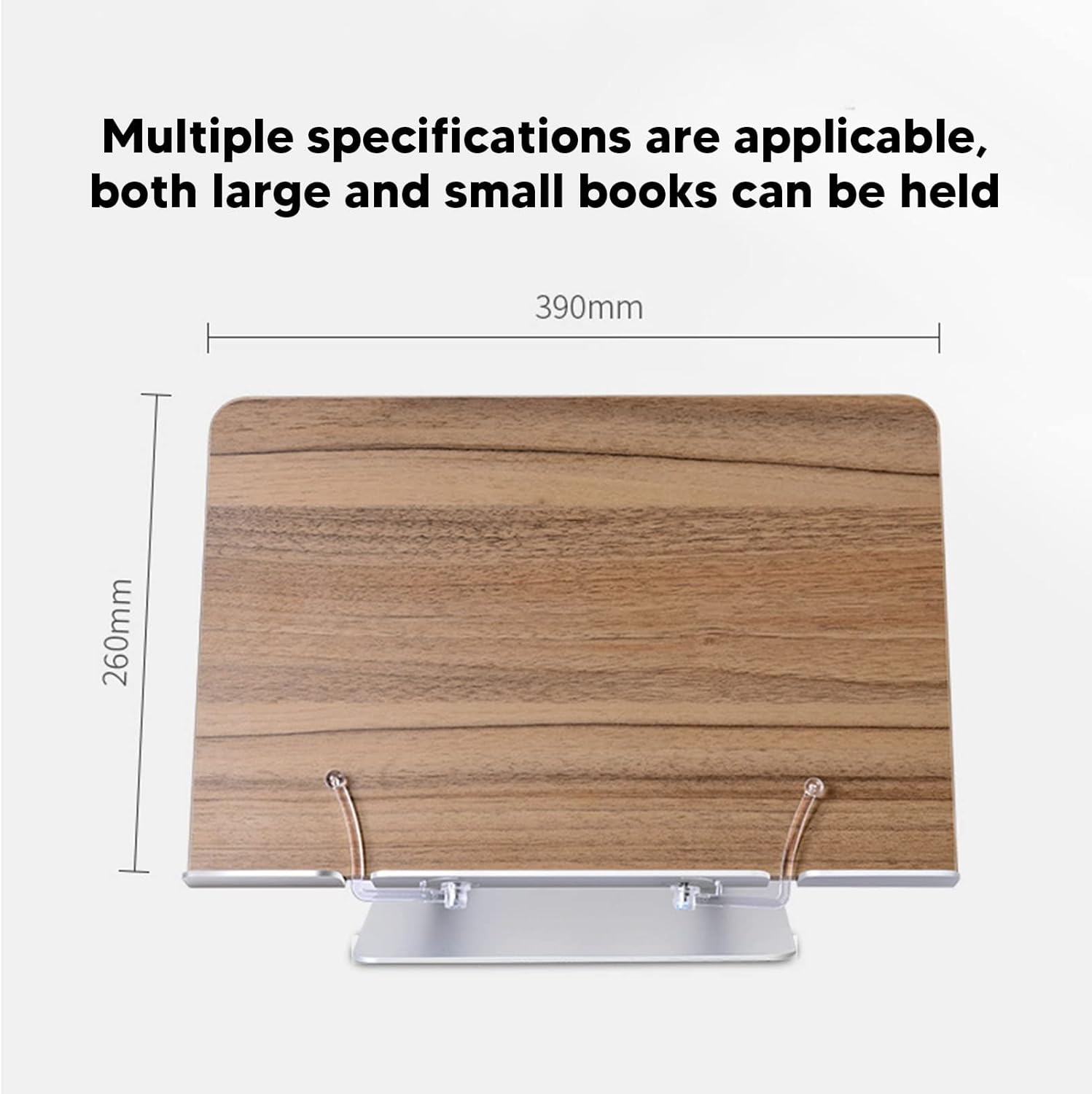 Vomeko Adjustable Book Stand for Reading and Tablets 1
