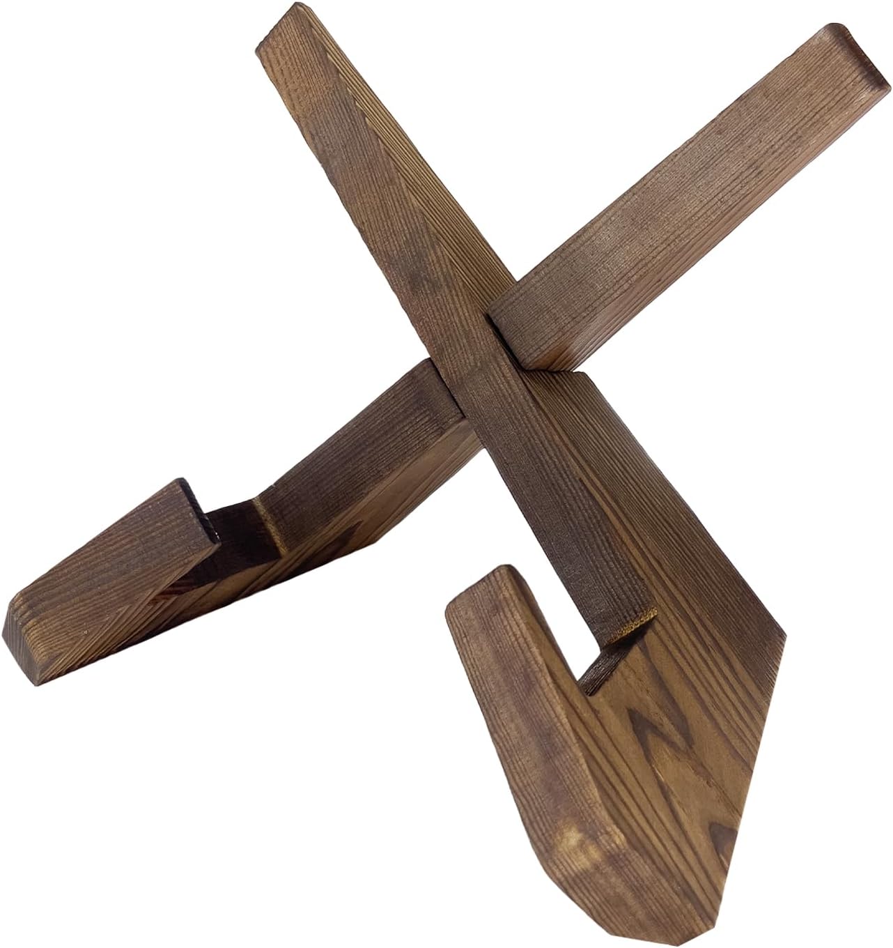 Sturdy Wooden Kitchen Stand Hands-Free Recipe Support