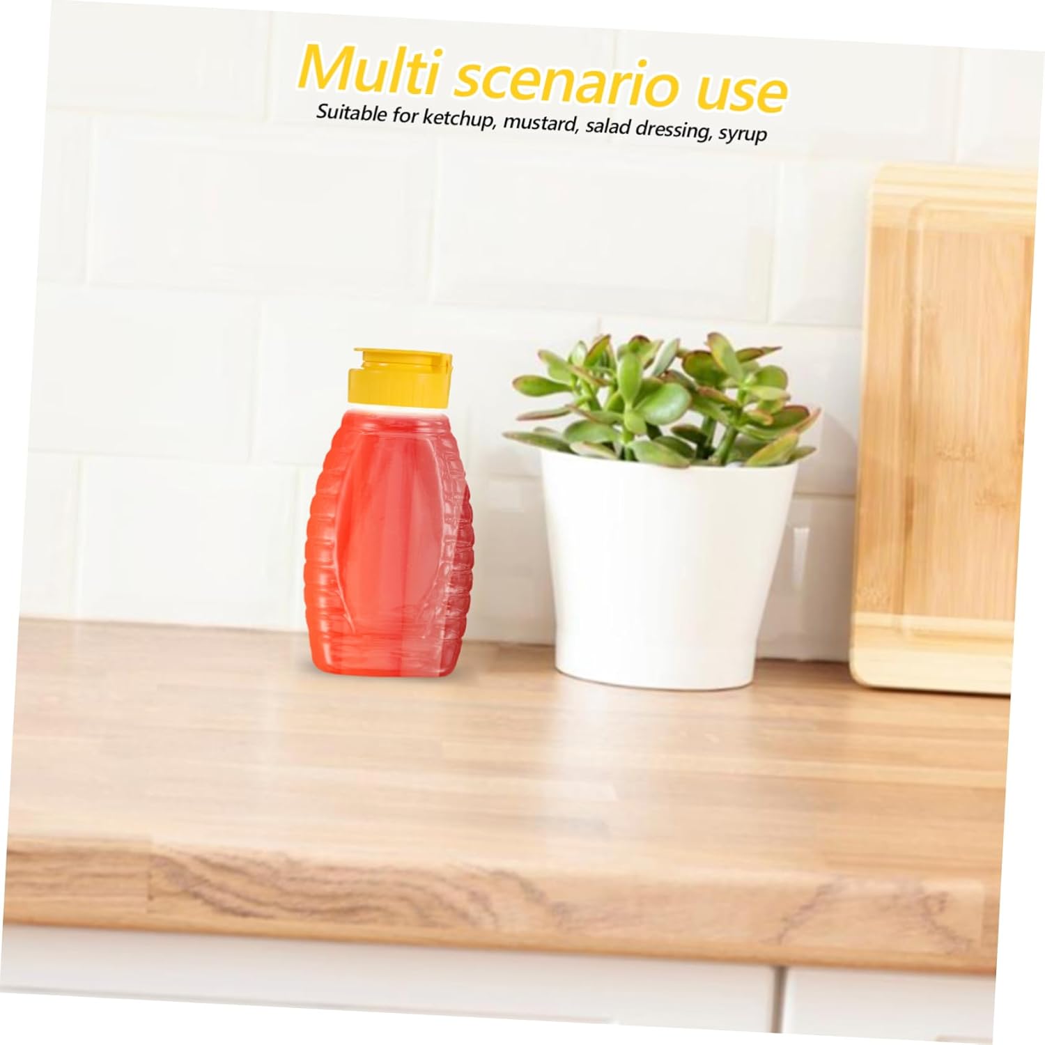 2Pack Compact Honey Squeeze Bottles