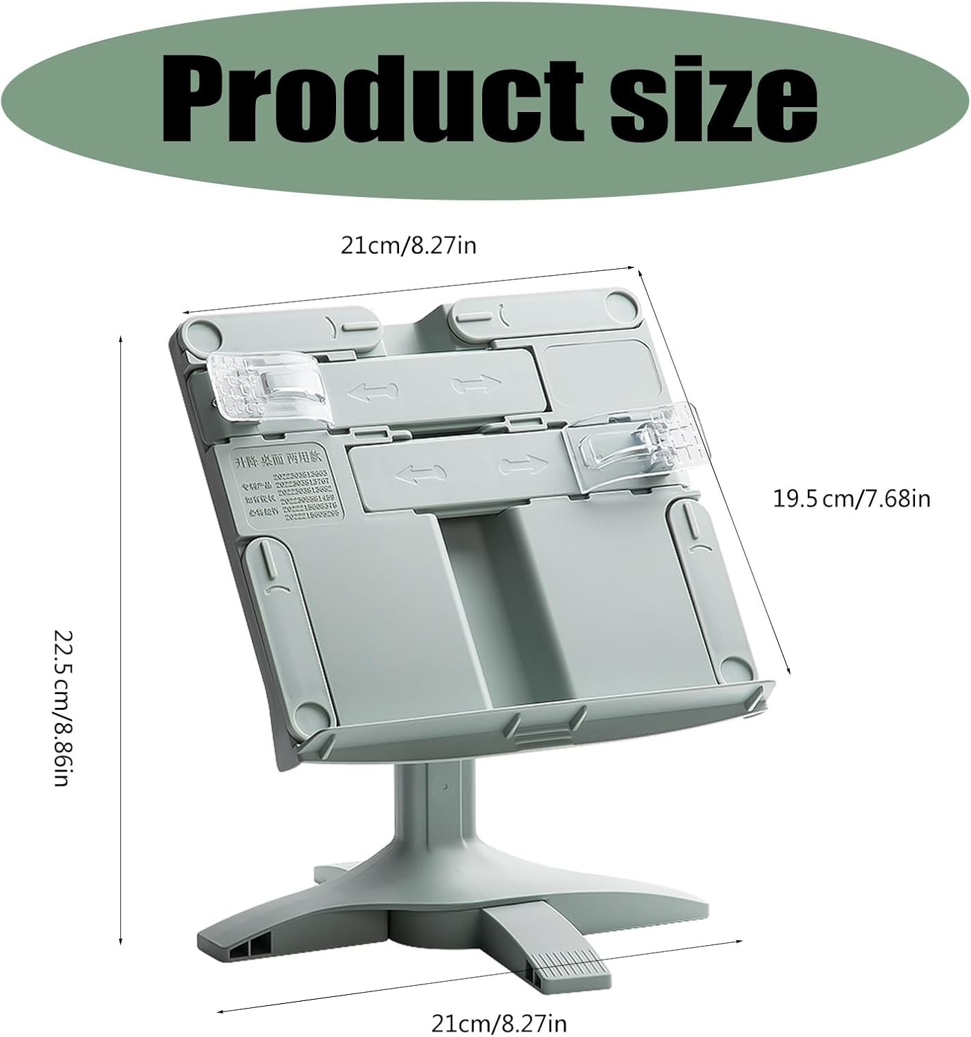 Adjustable Angle Reading Stand for Books