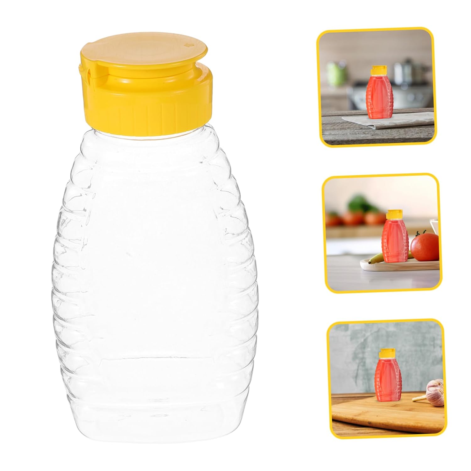 2Pack Compact Honey Squeeze Bottles