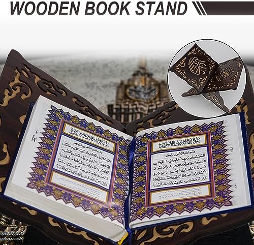Foldable Wooden Book Stand Quran Bible Book Holder