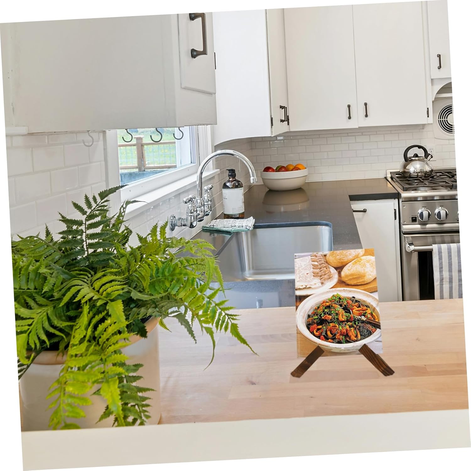OKUMEYR All-Purpose Kitchen Book Stand