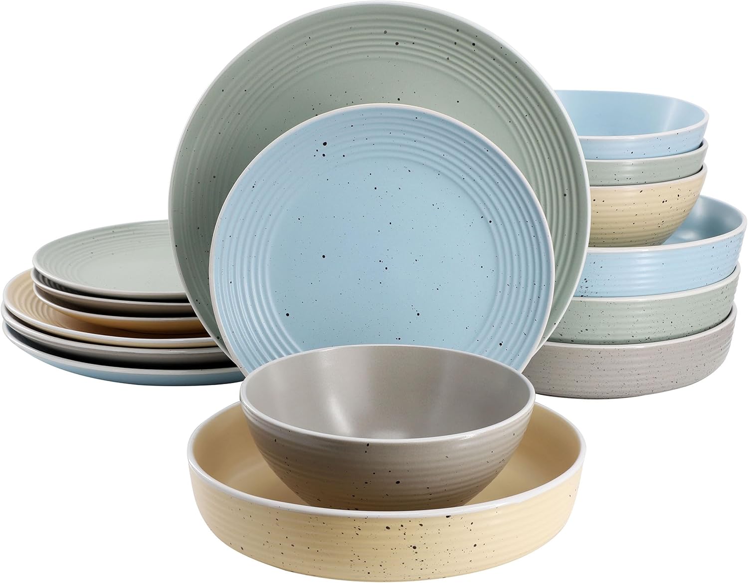 Elegant 16-Piece Dinnerware Set Elama Emilia