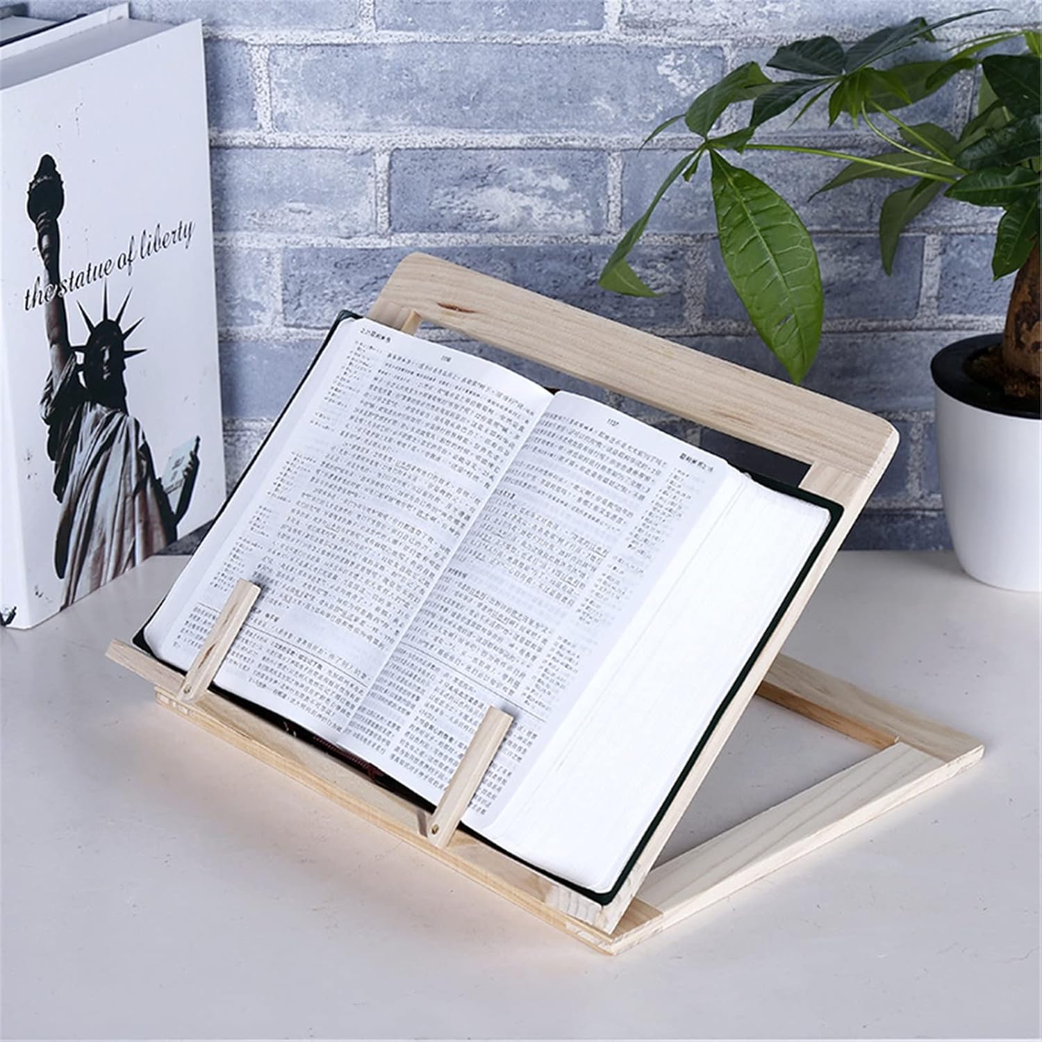 Adjustable Book Stand for Kitchen Office