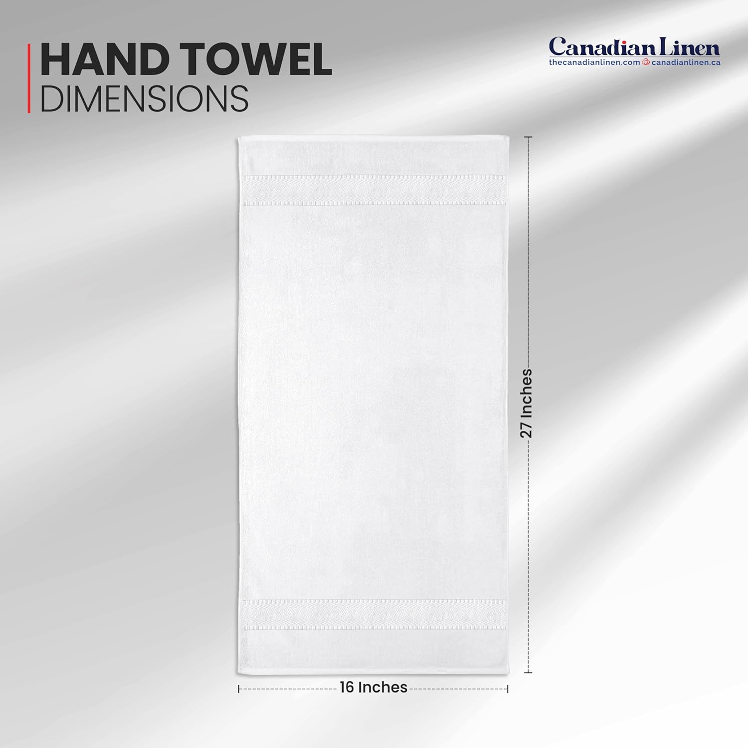 Luxury soften 16x27 Hand Towel Set