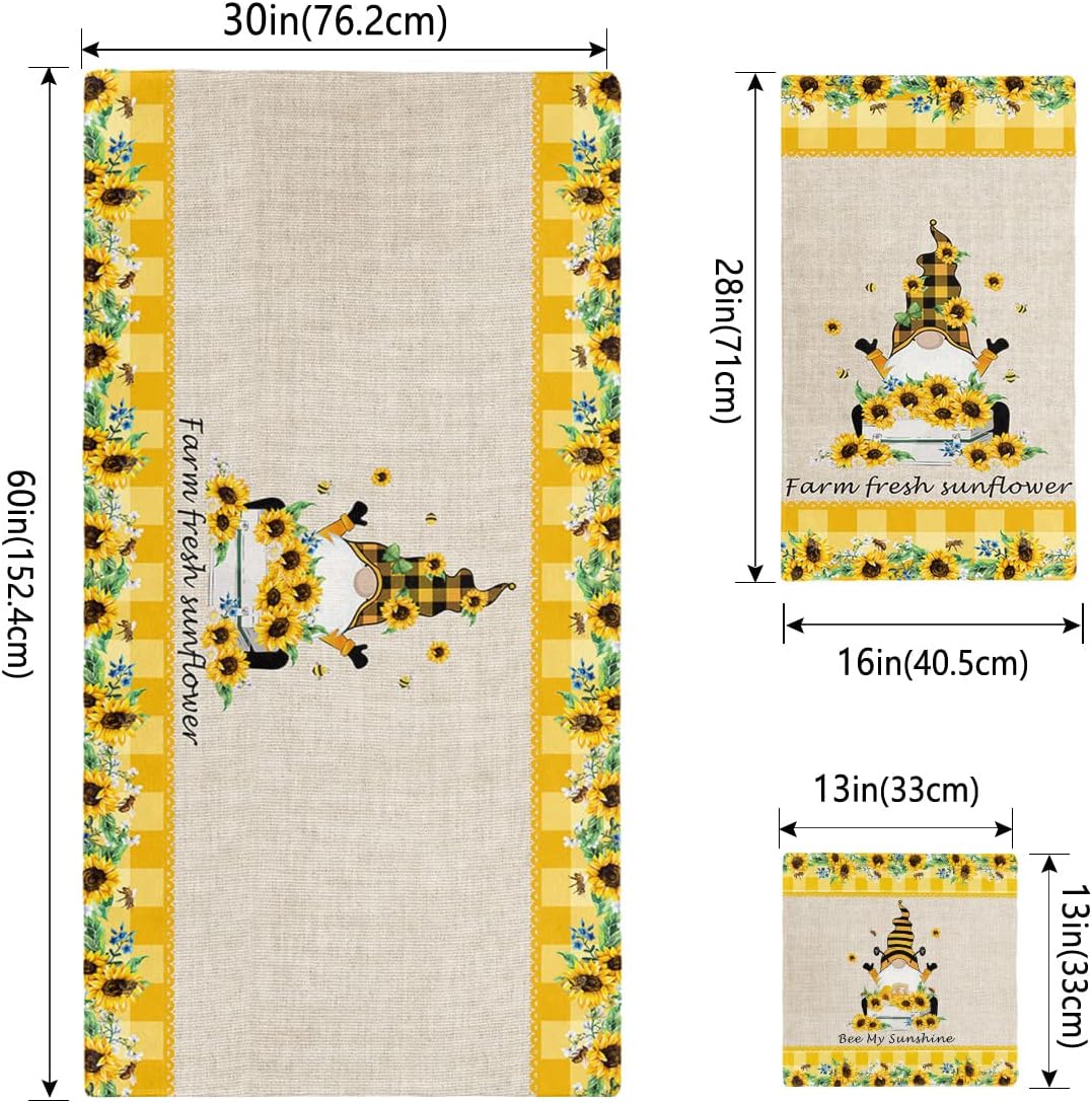 SEVENBABU Bath Towels Set of 3 Soft Absorbent Lightweight