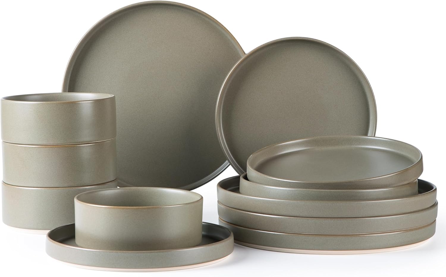 Terra Handmade Ceramic Dinnerware Set for 4