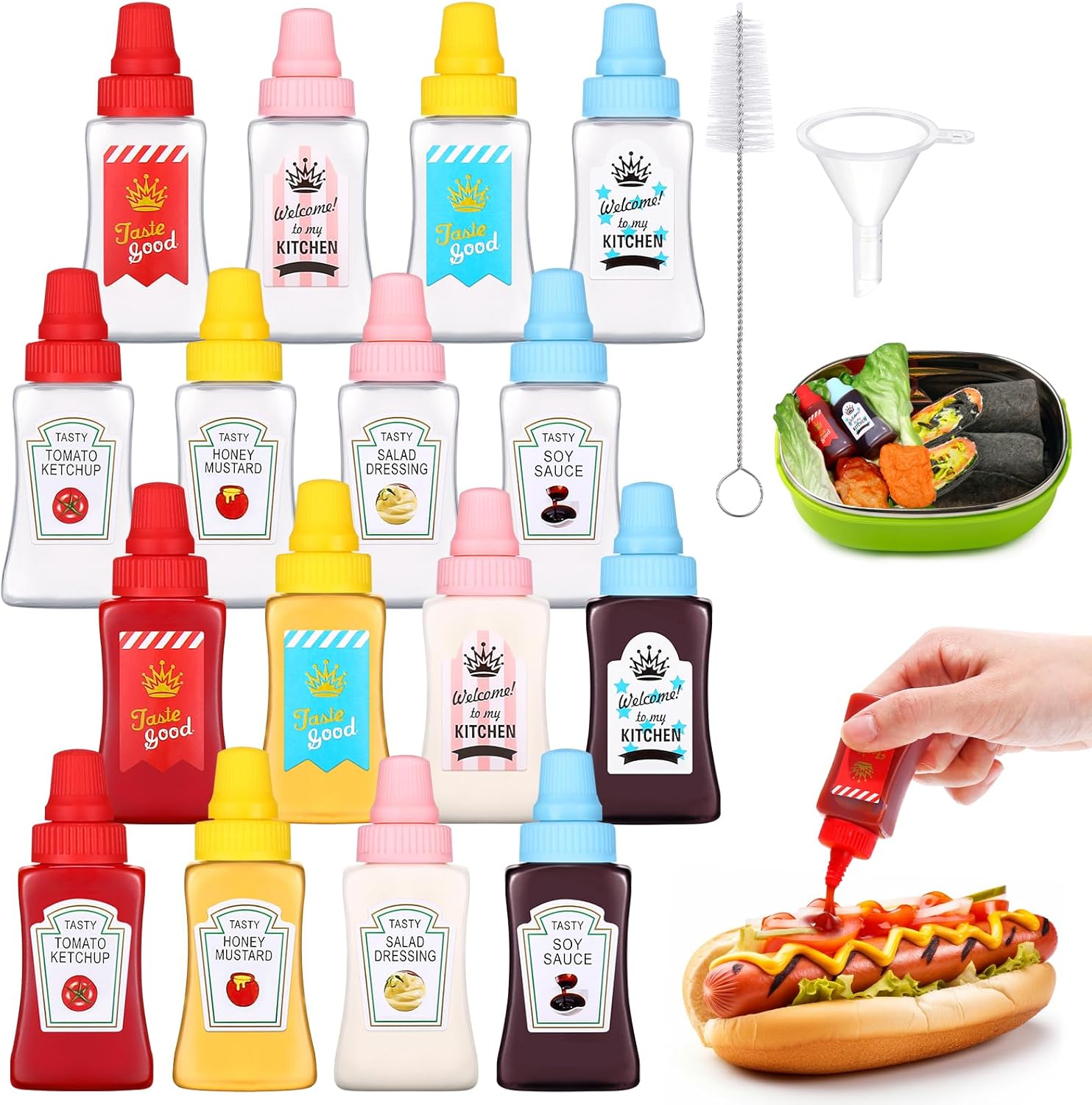 Perfect Mini Ketchup Bottles Extra Space
