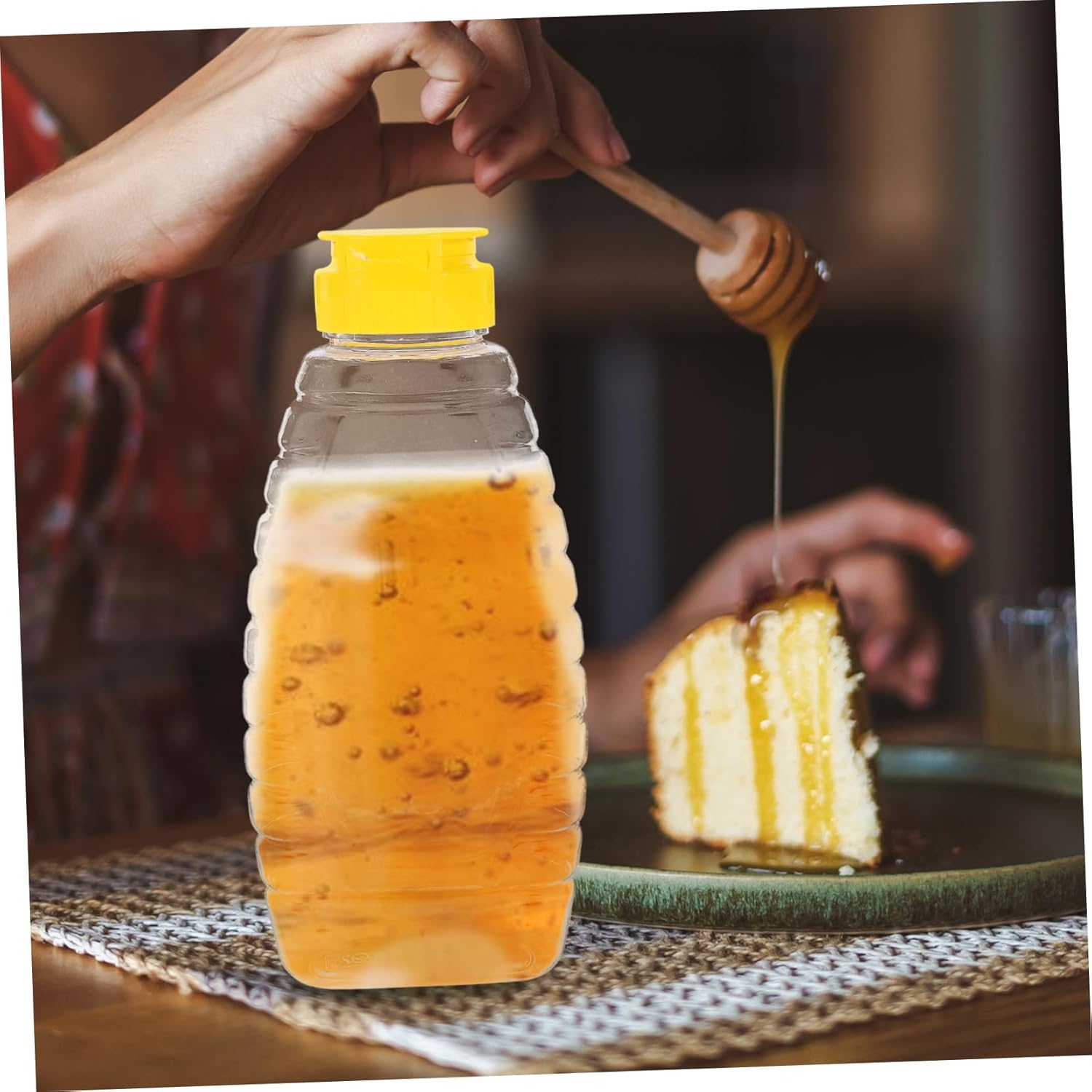 500g Reusable Honey Jar Lid with Lid