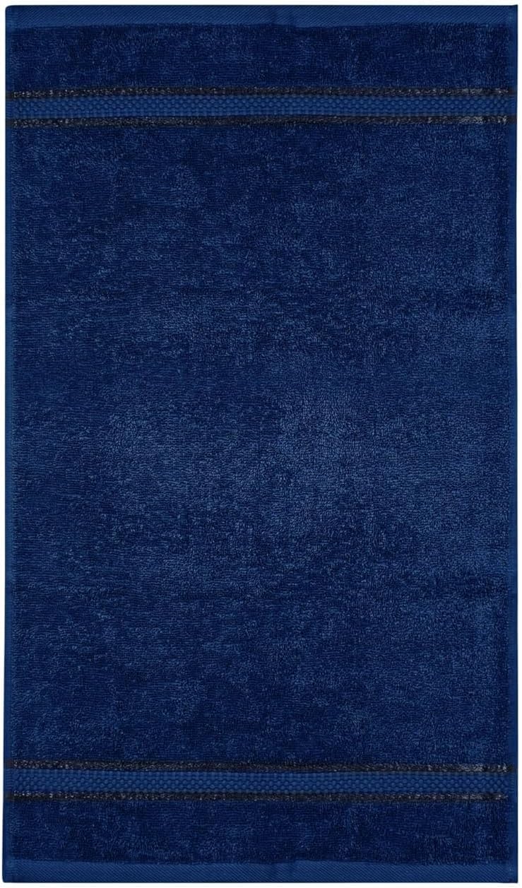 Navy Blue 8-Piece Premium Towel Set