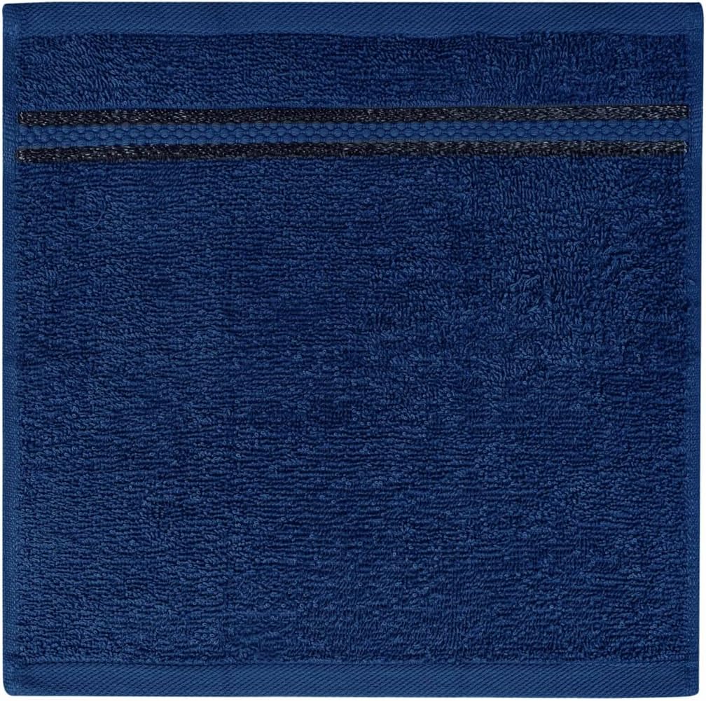 Navy Blue 8-Piece Premium Towel Set