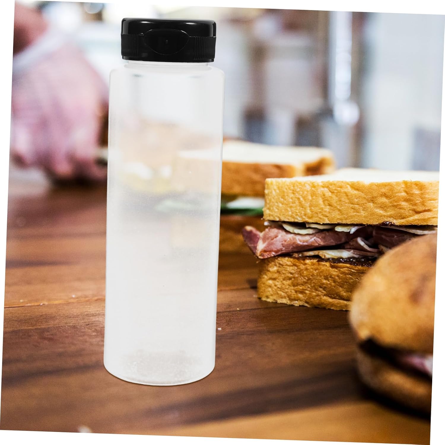 KICHOUSE 6 Squeeze Salad Sauce Bottles