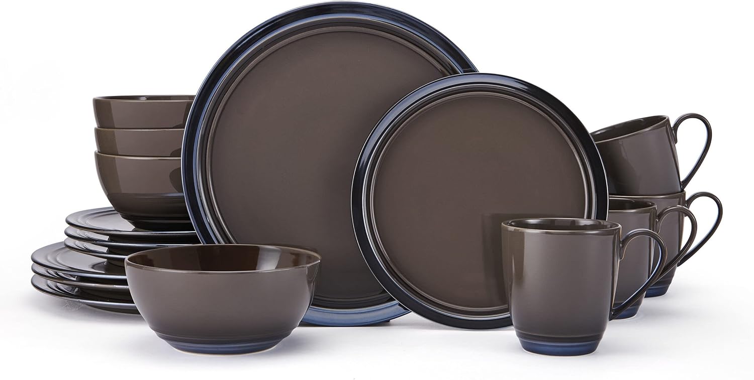 Stylish 16-Piece Dinnerware Set for Kitchen