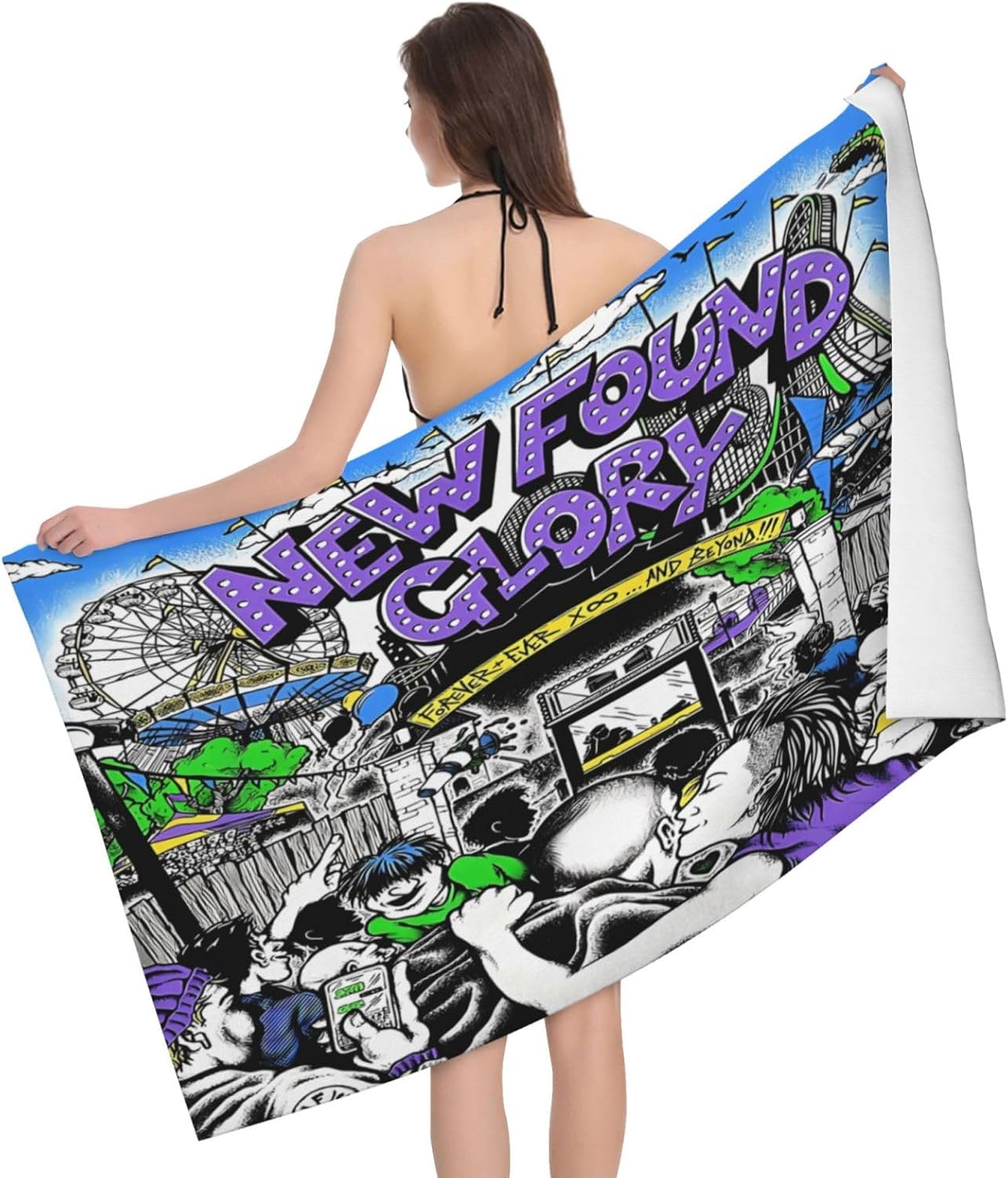 Stylish Quick Dry Bath Towels for Beaches Pools and More