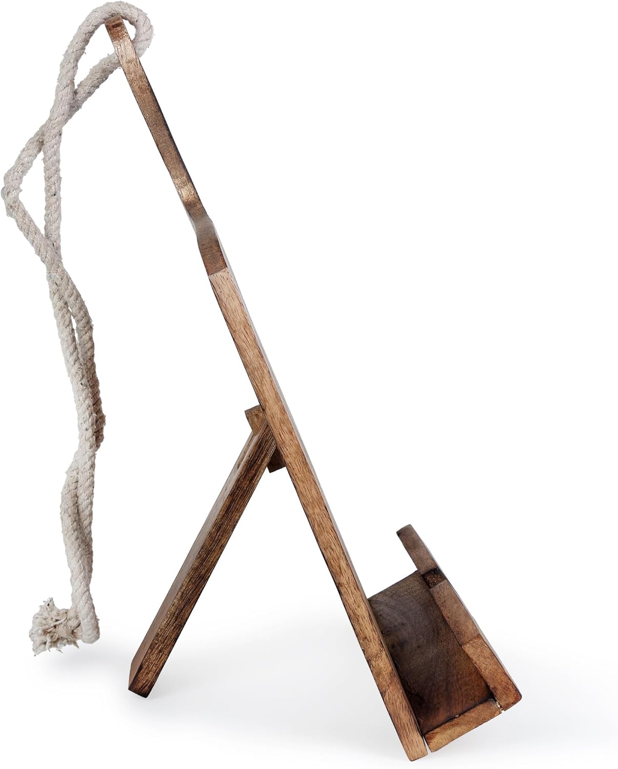 Mango Wood CookBook Stand Adjustable and Durable