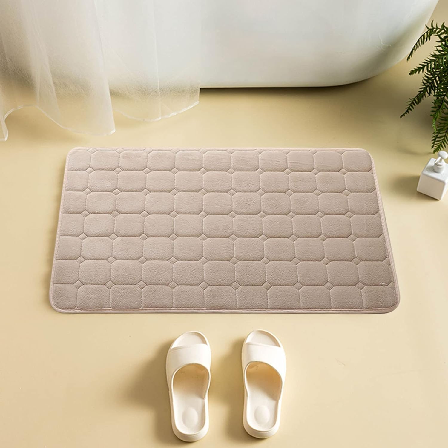 Luxury Memory Foam Bathroom Rug