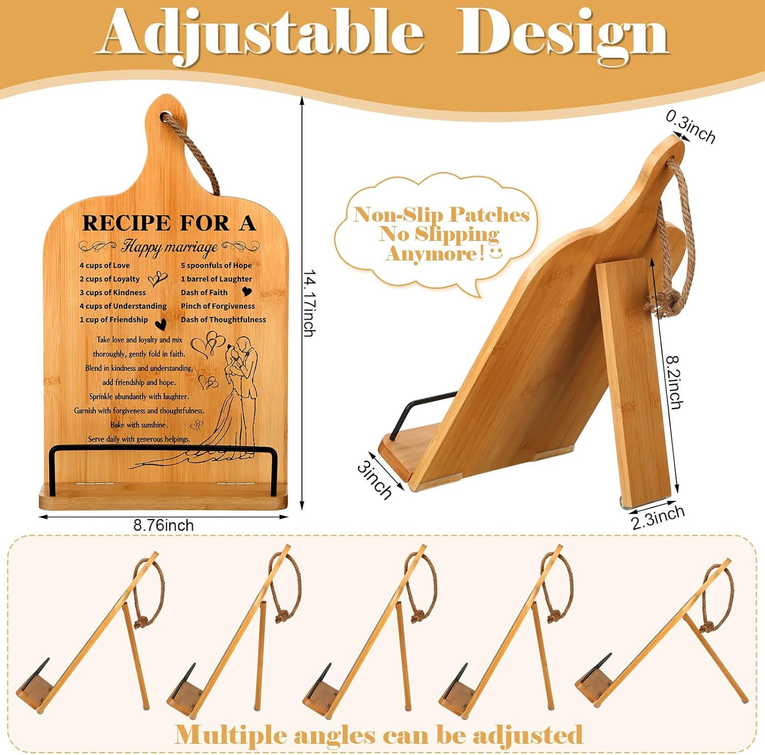 Marriage Cookbook Holder