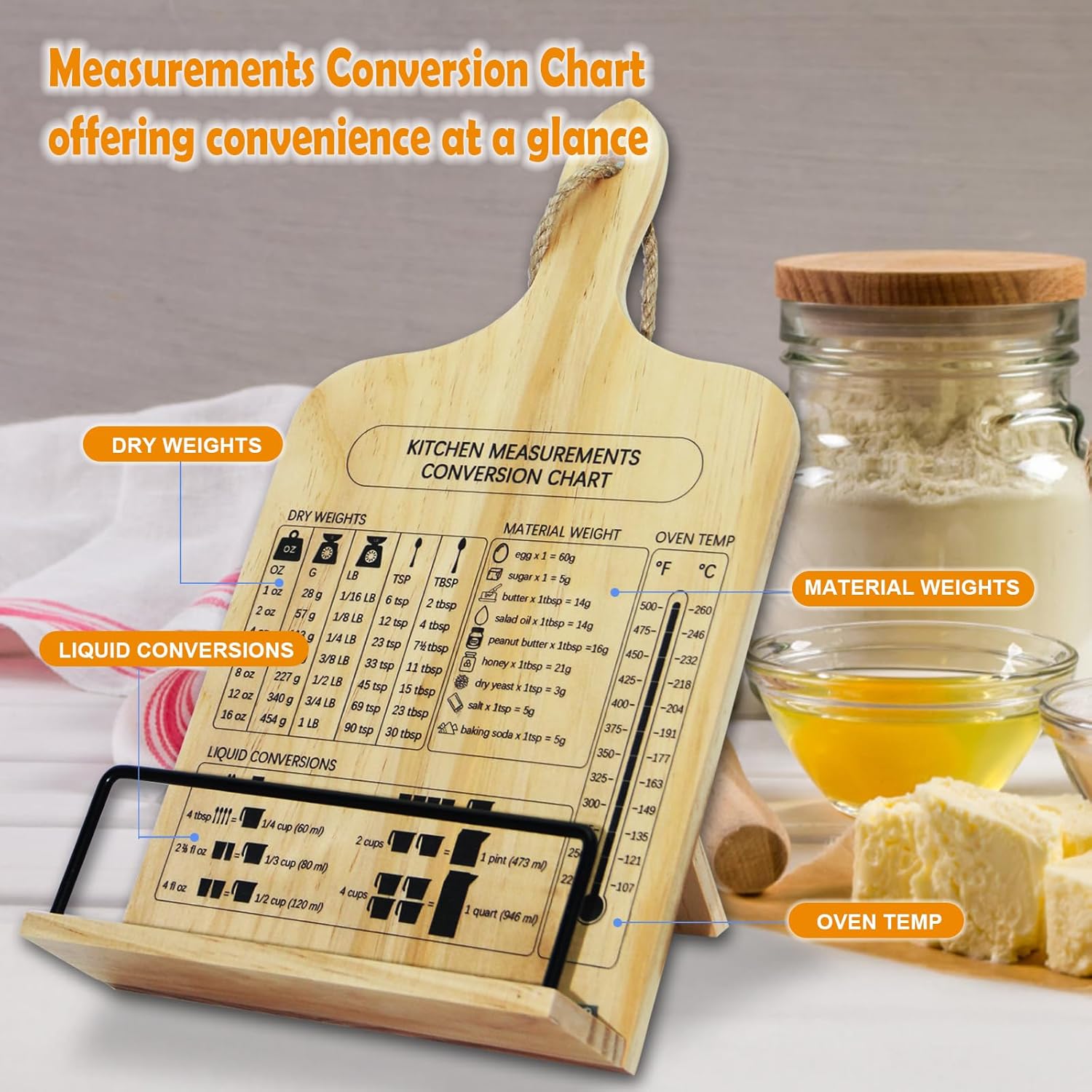 Wooden Recipe Book Holder Dhnvcud Kitchen Cookbook Stand