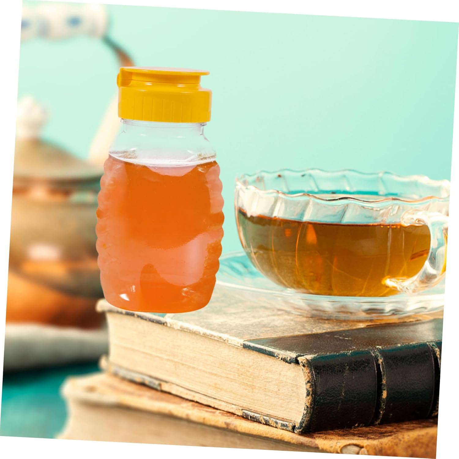 Reusable Squeeze Bottles - Honey Condiment Containers