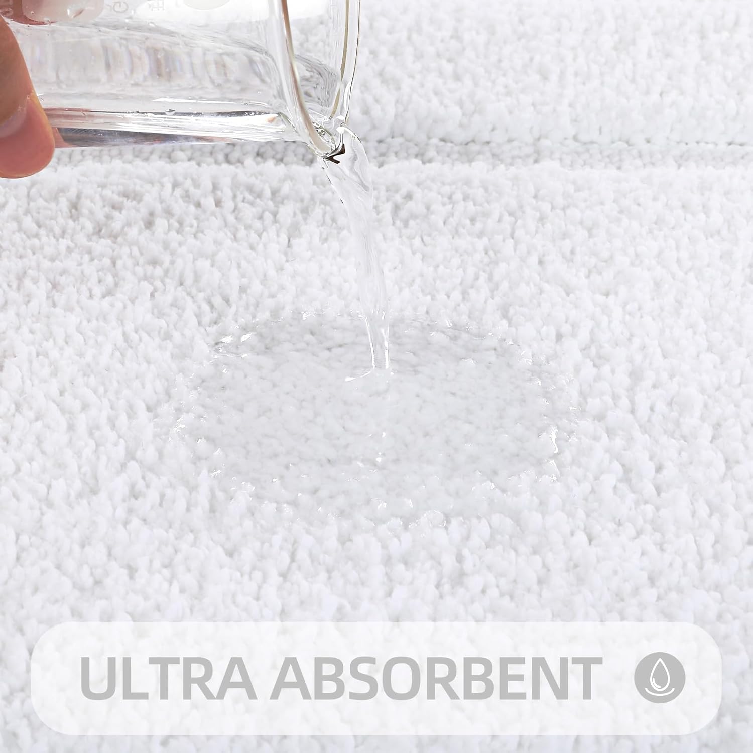 ZOESIOER 2-Piece Bathroom Rug Set