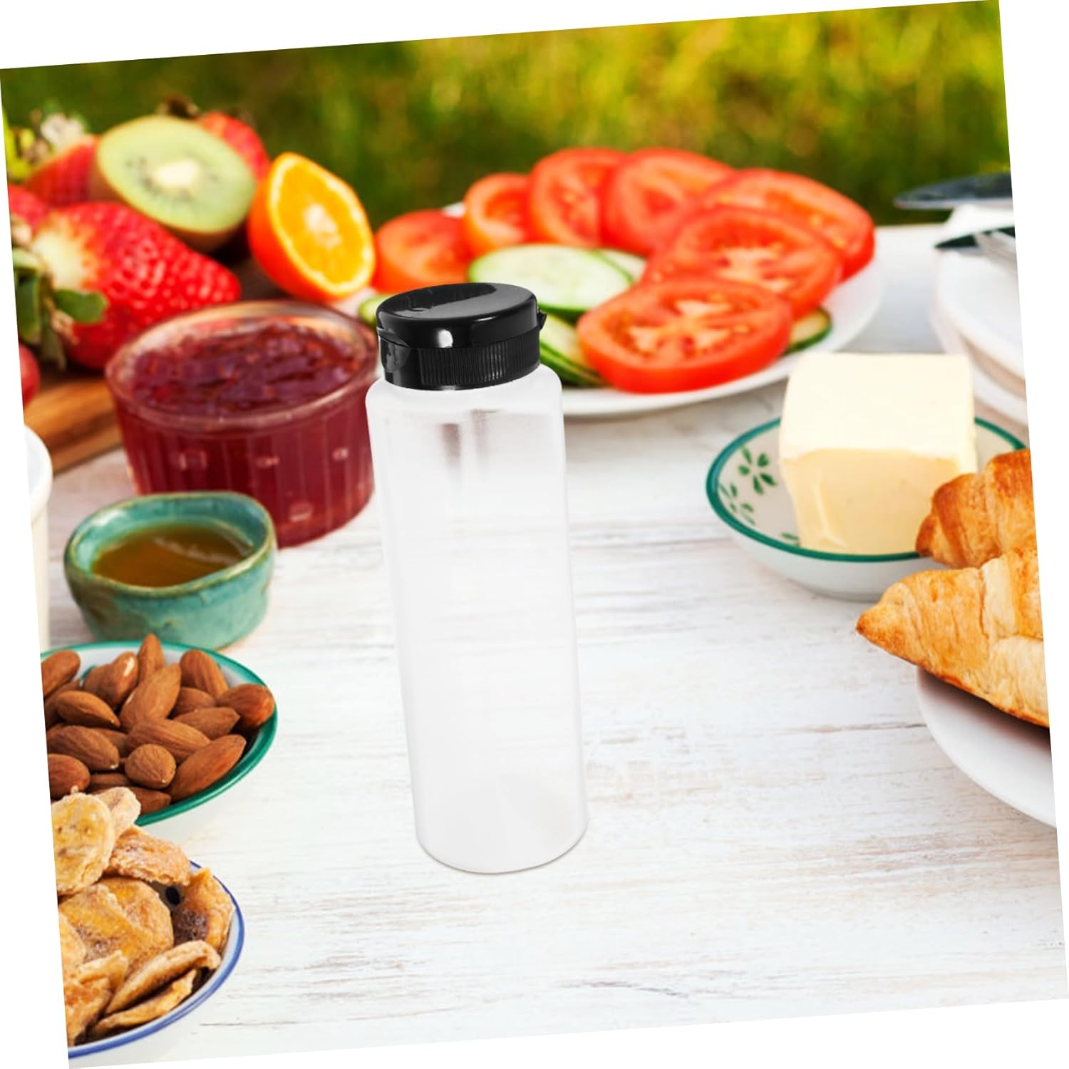 KICHOUSE 6 Squeeze Salad Sauce Bottles