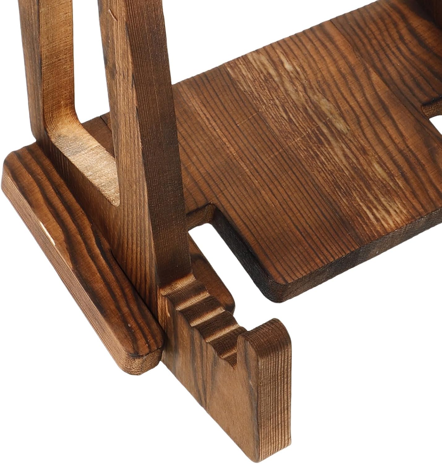 Magiclulu Retro Wood sAdjustable Retro Wooden Book Stand cookbook Holder Lap desk Organizer