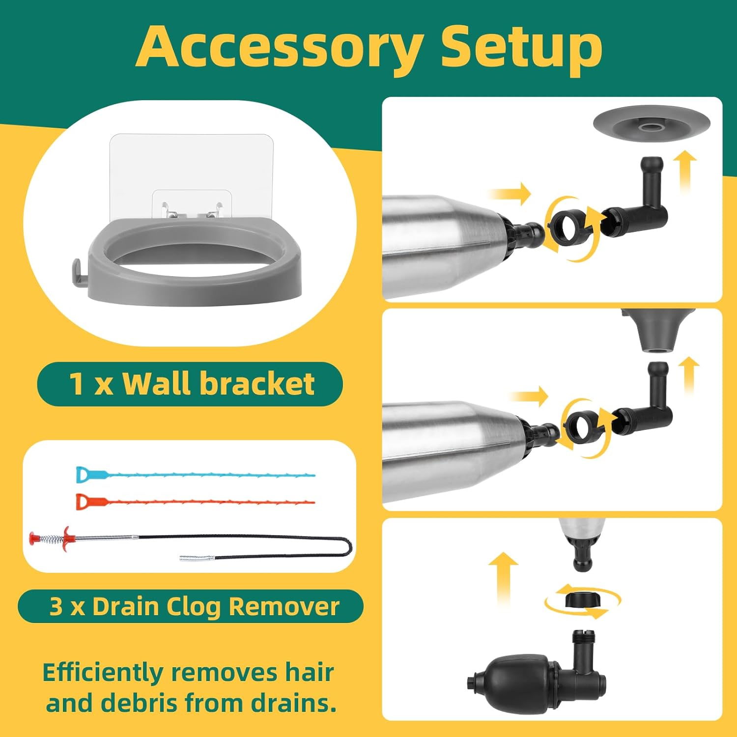 Sturdy High-Pressure Toilet Plunger