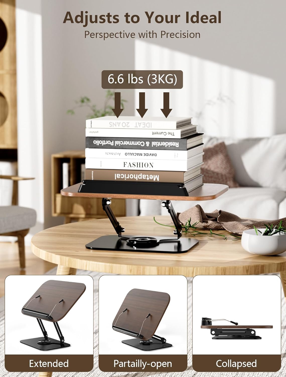 Gliship Adjustable Book Holder