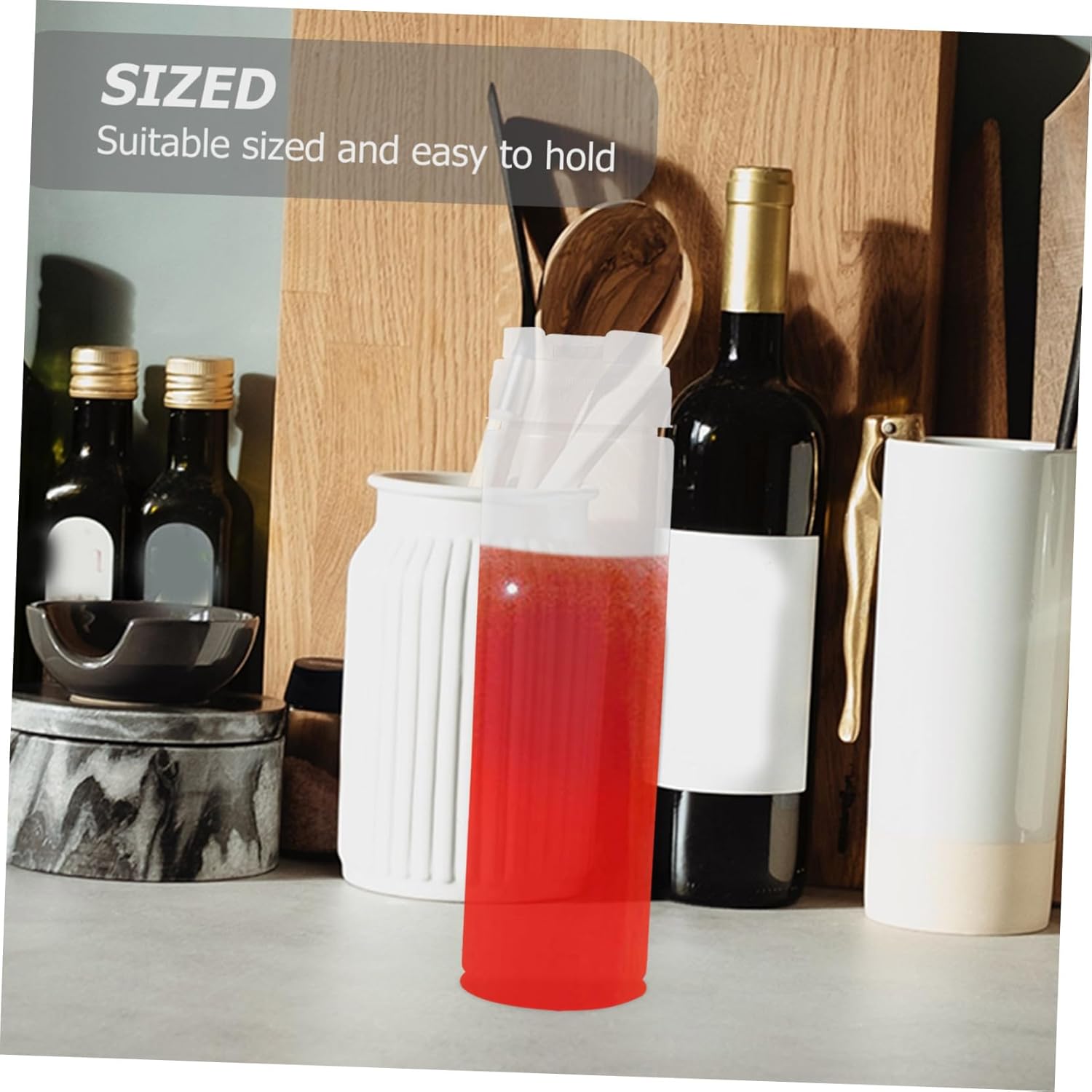 6pcs Double Hole Condiment Squeeze Bottles for Ketchup Mustard 1
