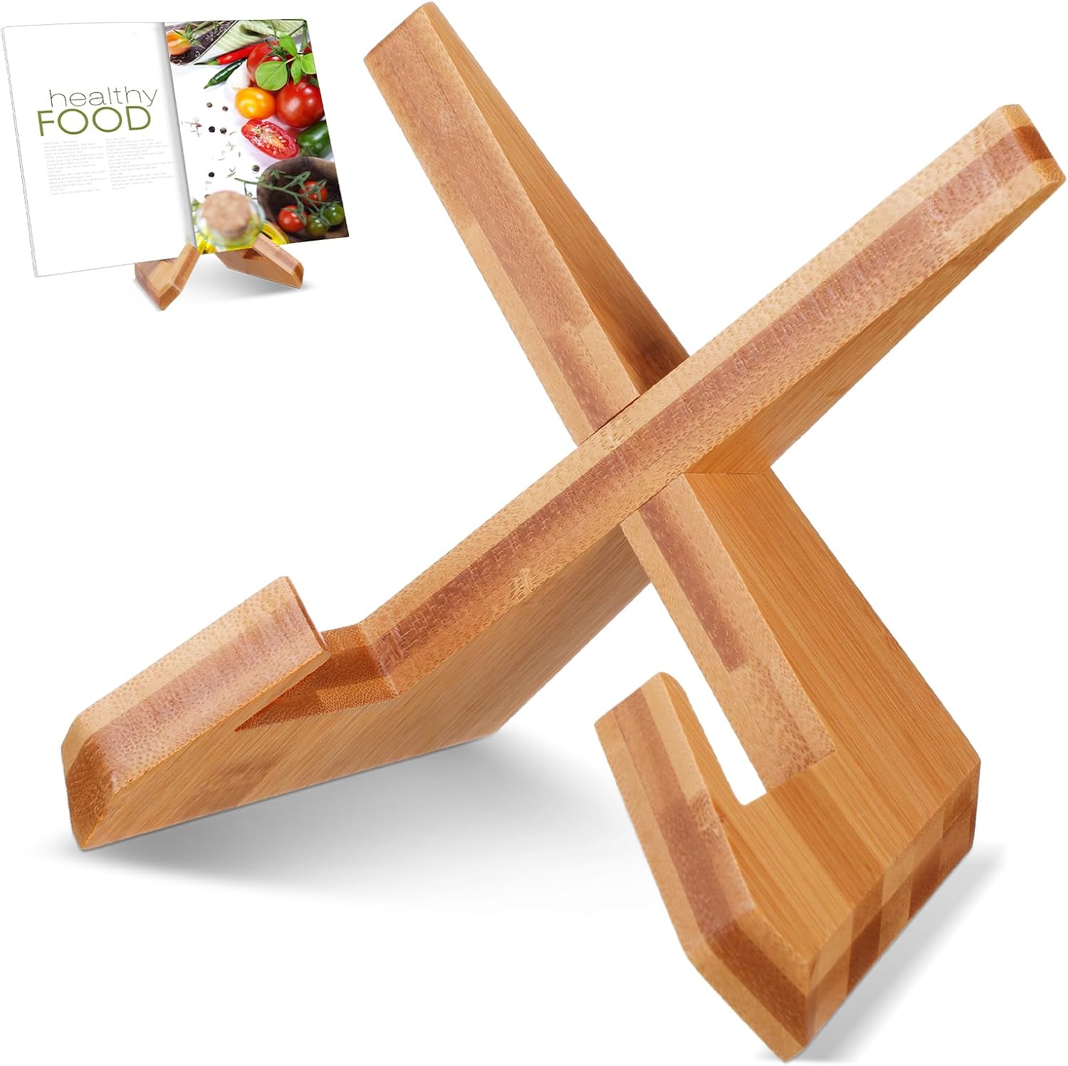 Bamboo Cooking Stand for the Kitchen Rustic and Functional Design