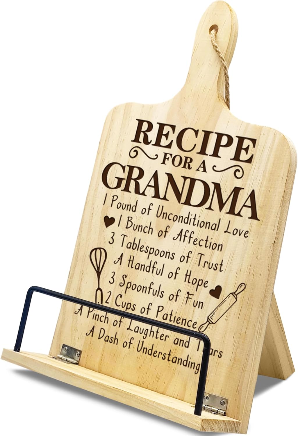 Grandmas Cozy Recipe Stand Christmas Gift