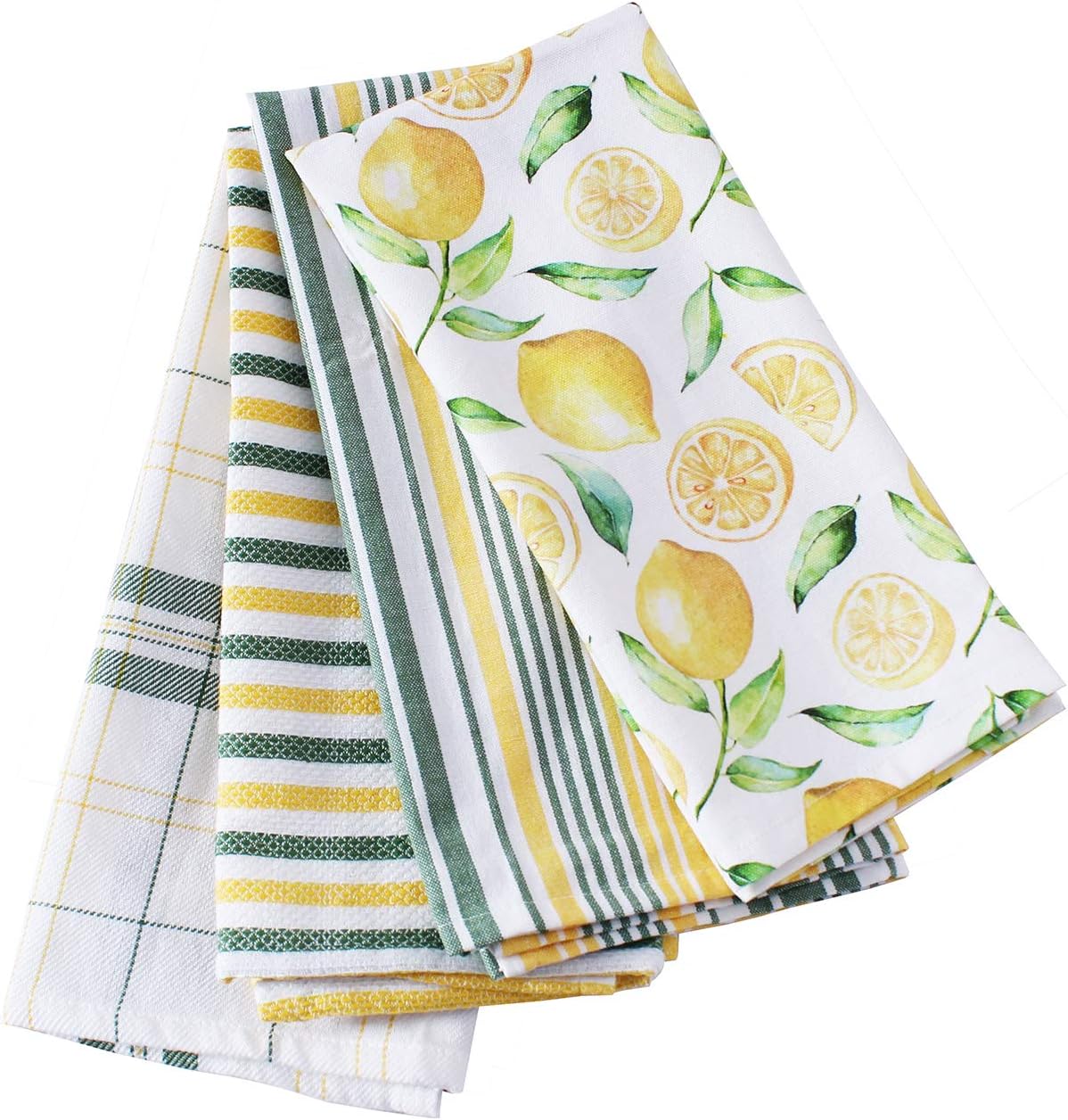 ACCENTHOME Cotton Kitchen Towels Set