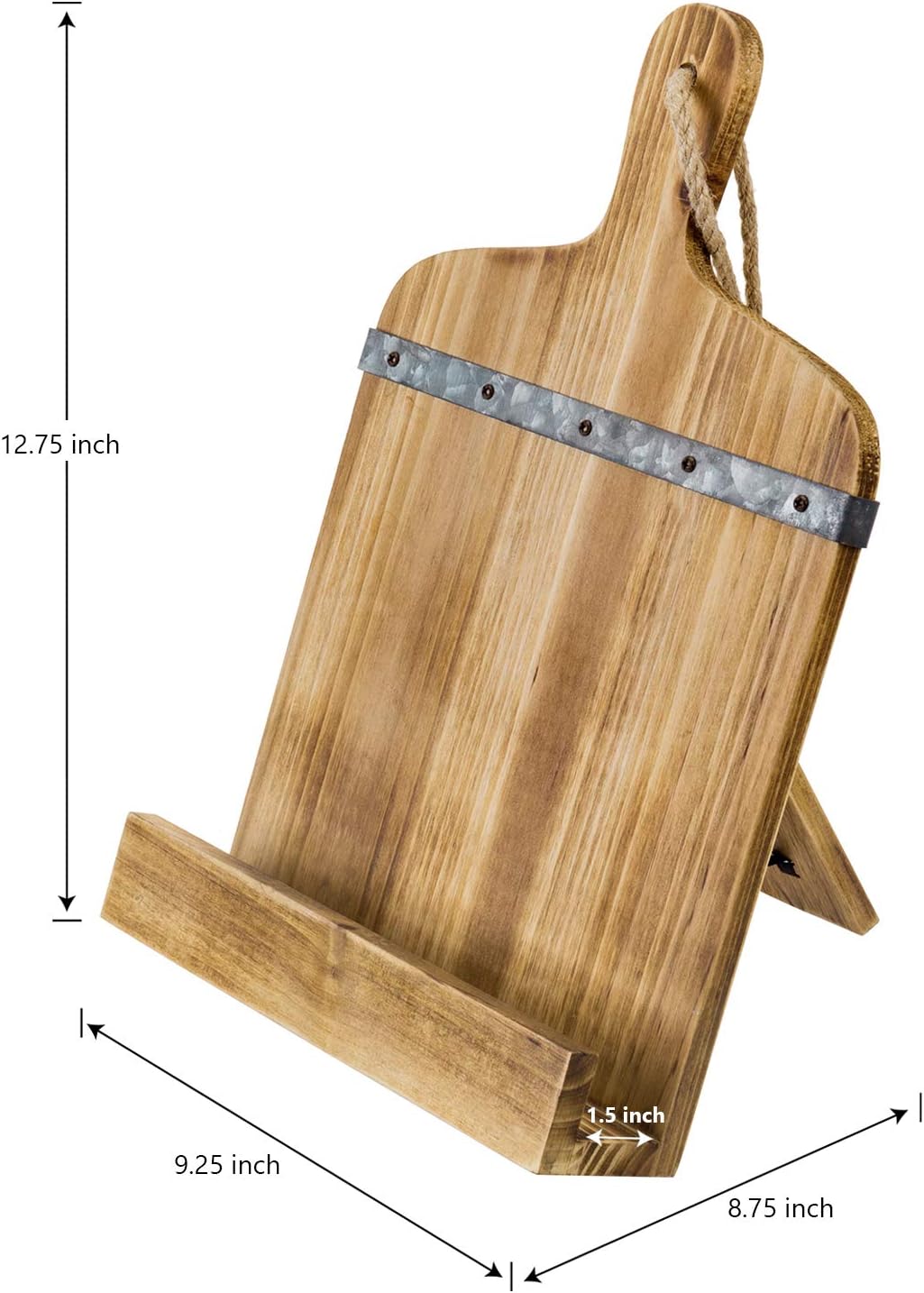 Wooden CookBook Holder Stand