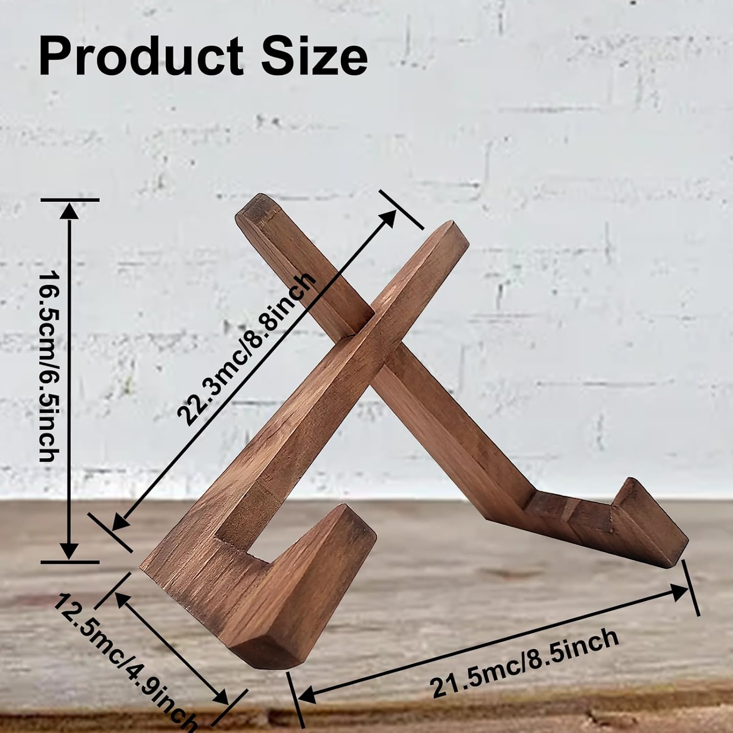 VersatileWoodCookBookStand
