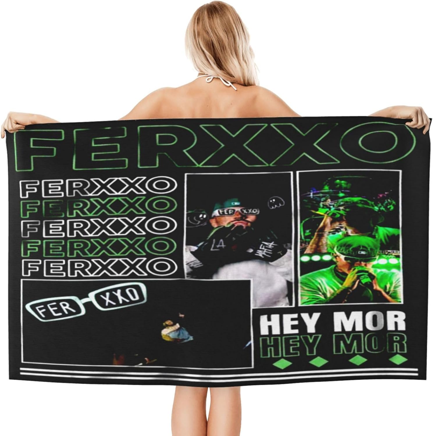Quick Dry Beach Towels for Bathroom Fitness Sports Travel Use