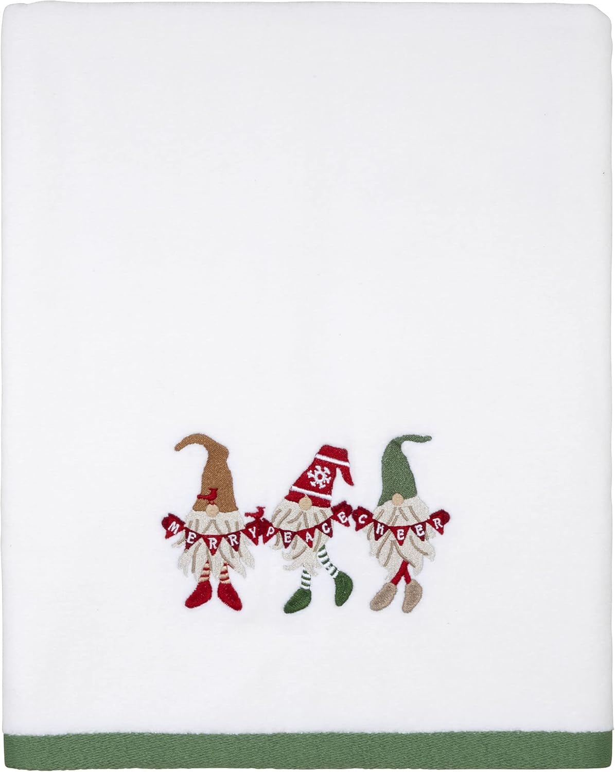 Merry Gnome Bath Towel