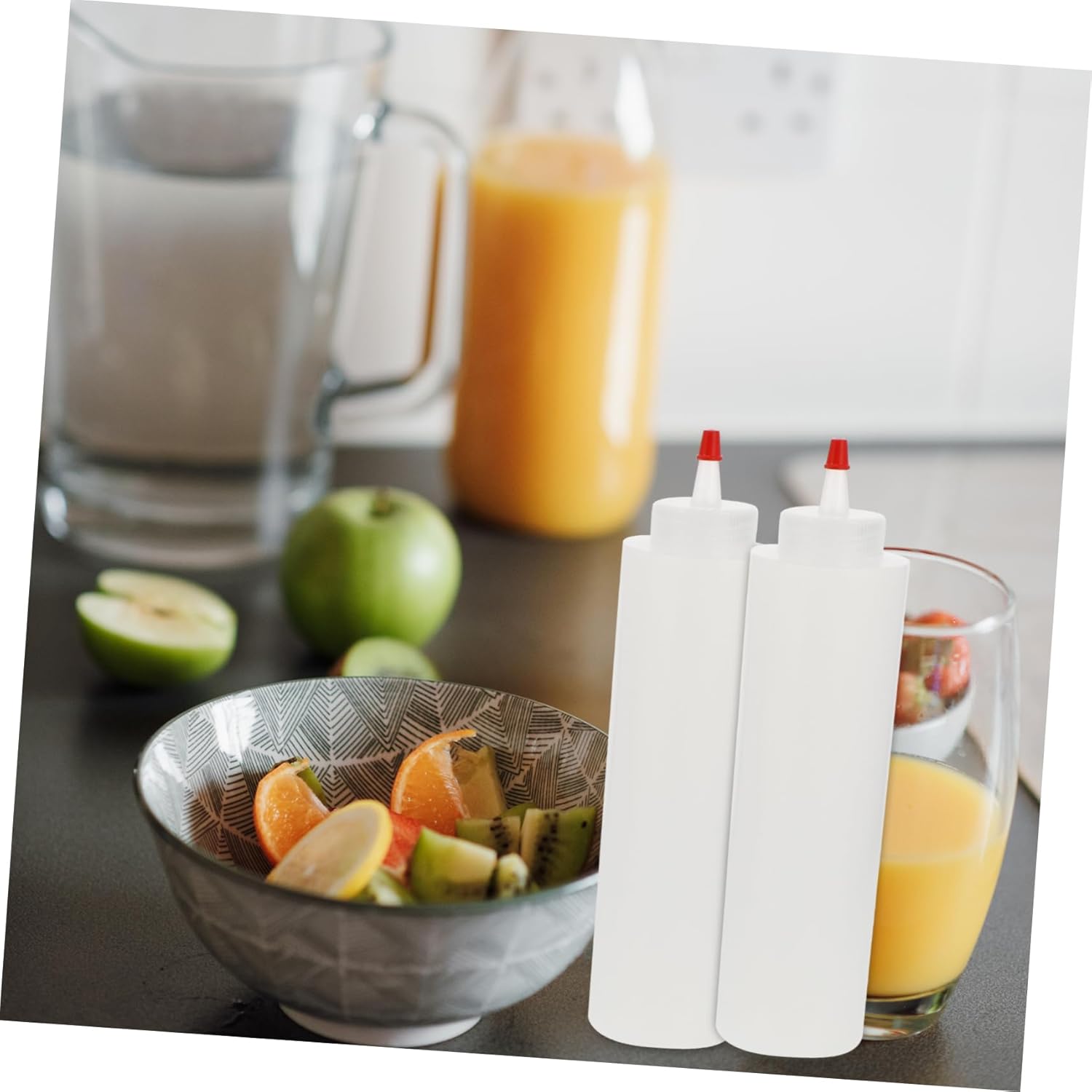 Perfect Squeeze Bottle Set by Cabilock 6 Piece