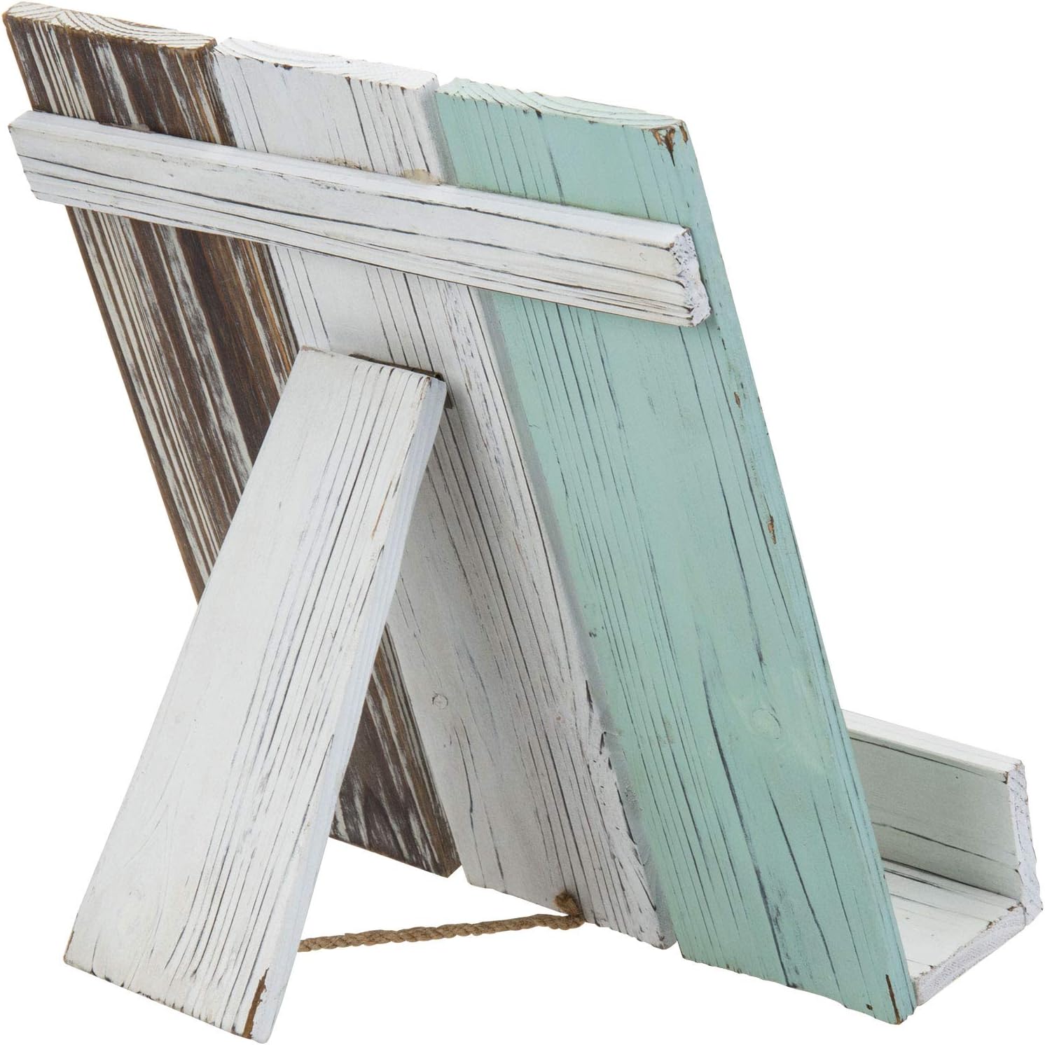 Stylish Rustic 3-tone Wooden Cooking Stand for Your Home Kitchen