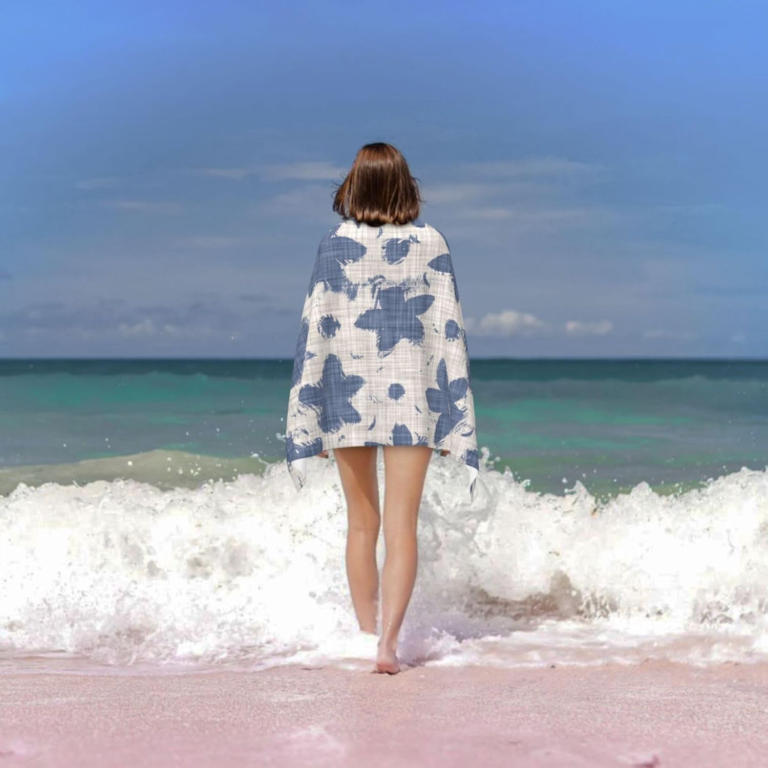 Cloud-Like Softness - Lint-Free Microfiber Bath Towel - 32x52 inches - Durable Absorbent