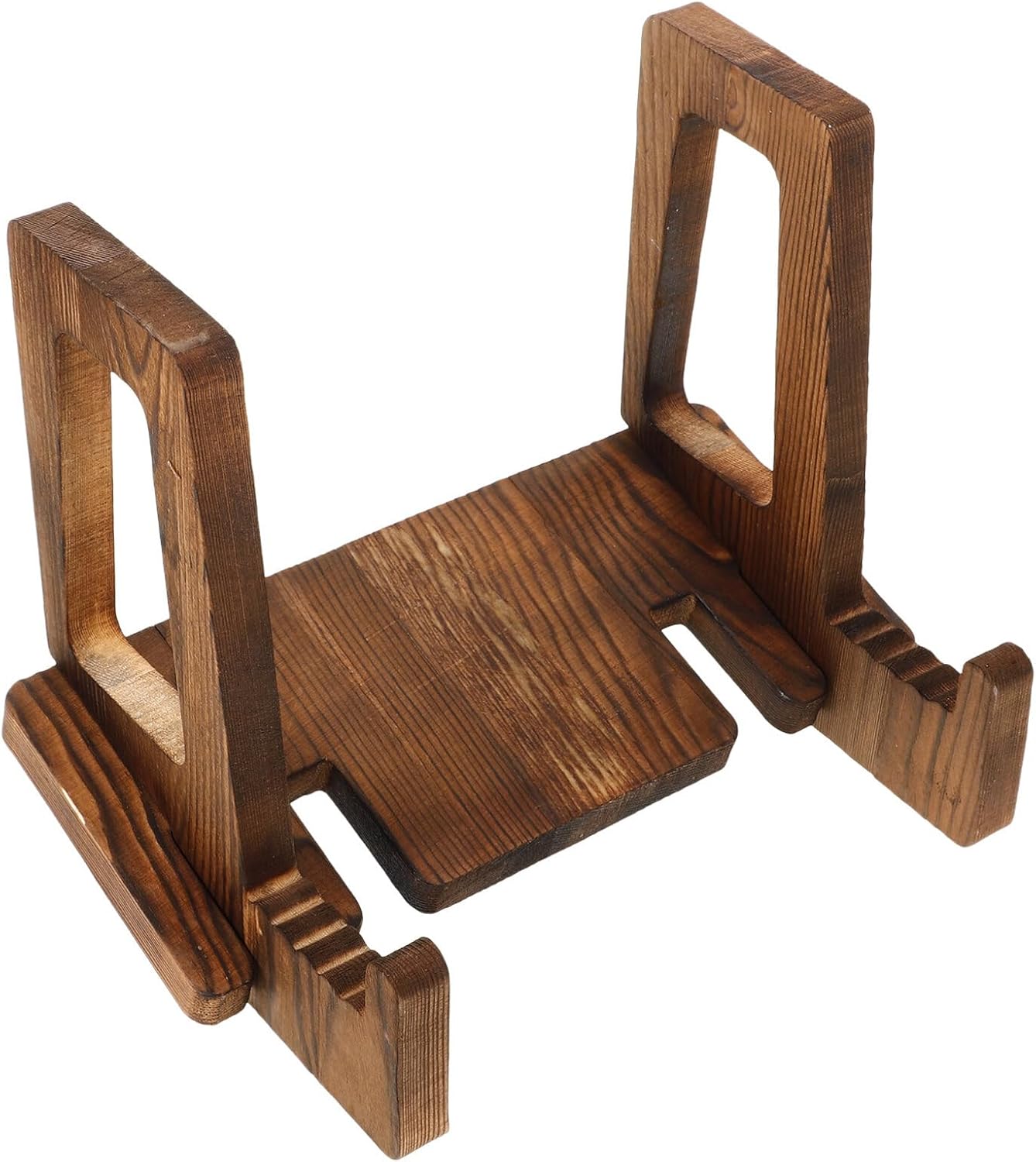 Magiclulu Retro Wood sAdjustable Retro Wooden Book Stand cookbook Holder Lap desk Organizer