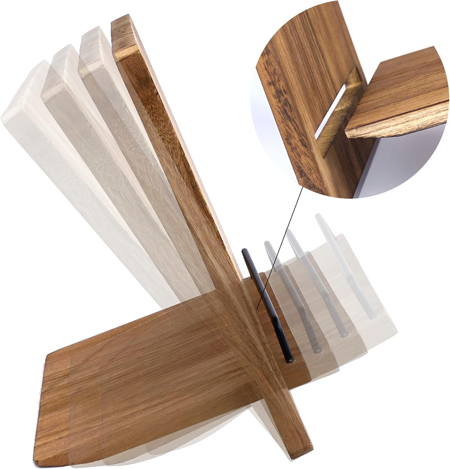 Eco-Friendly Wood Keyboard-FA V5 Kitchen Stand for Cookbooks