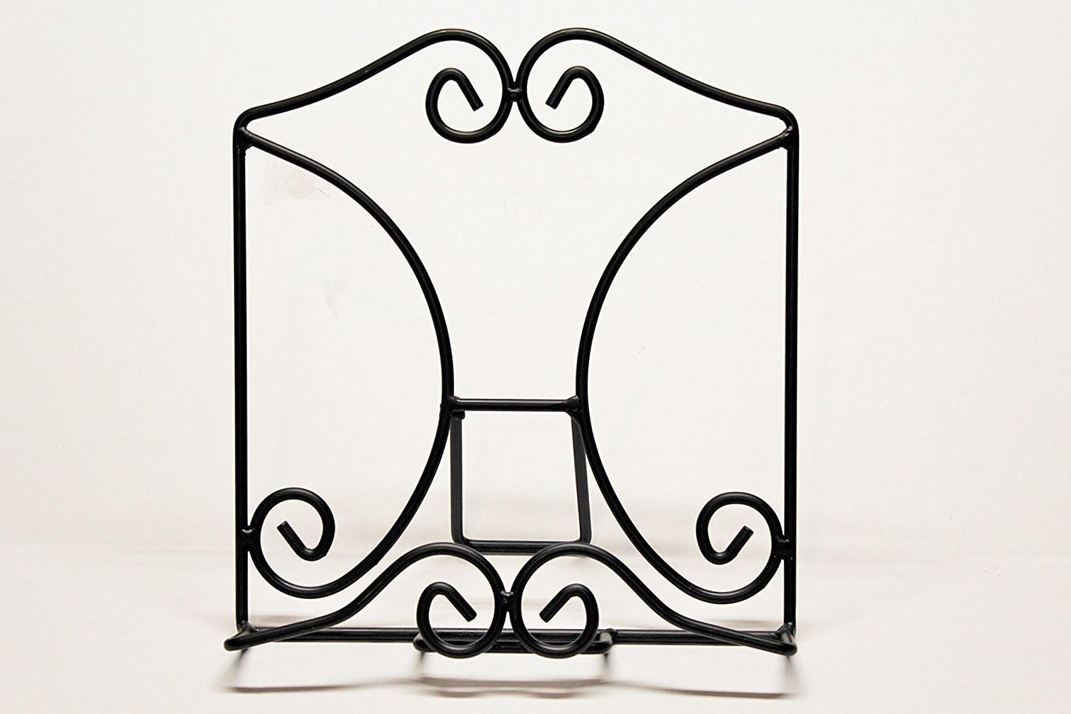 Hand-Crafted Wrought-Iron Bible Stand - By Amish