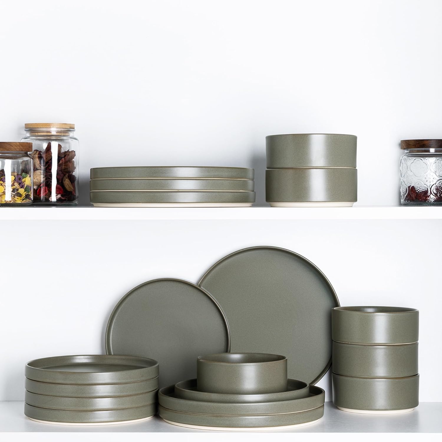 Terra Handmade Ceramic Dinnerware Set for 4