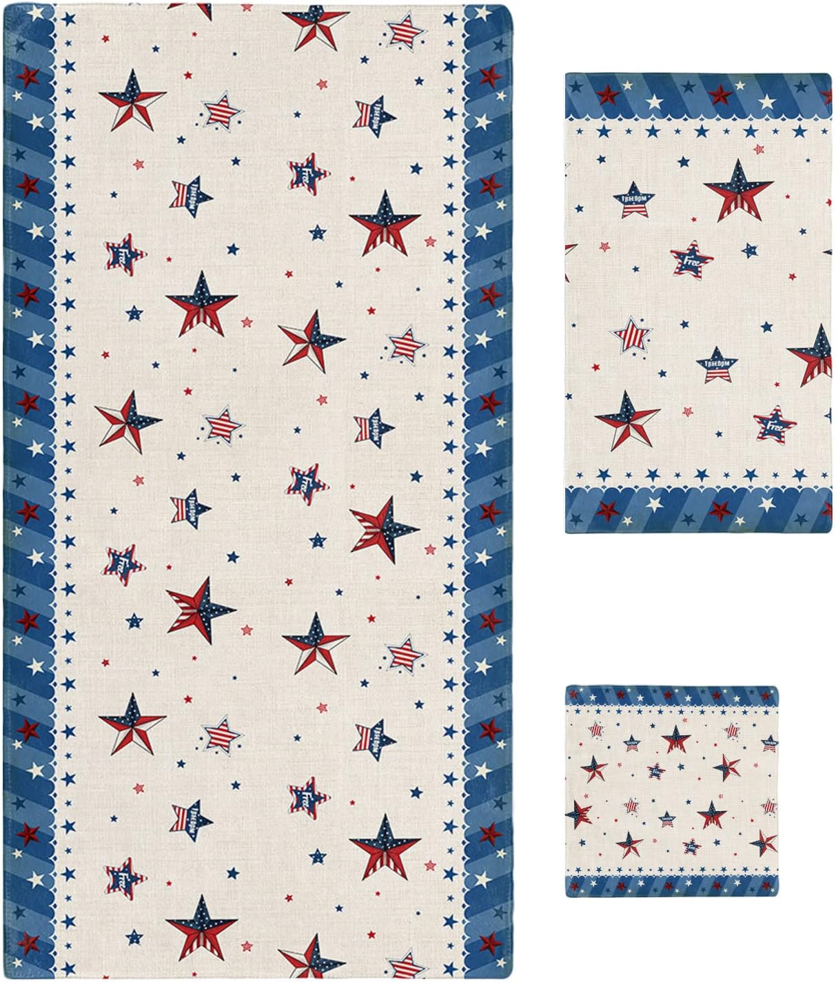 Seven Babu Patriotic Bath Towels Set Independence Day