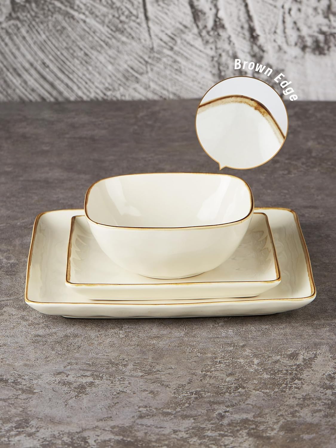Stylish 24-Piece Dinnerware Set for Entertaining