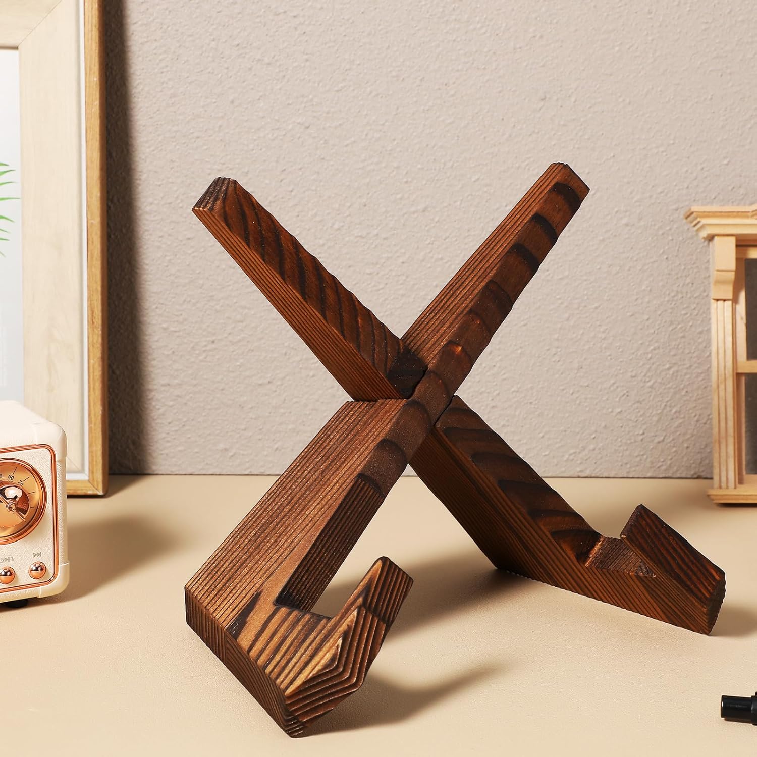 PrettyZoom Recipe Book Holder Stand Kitchen Display