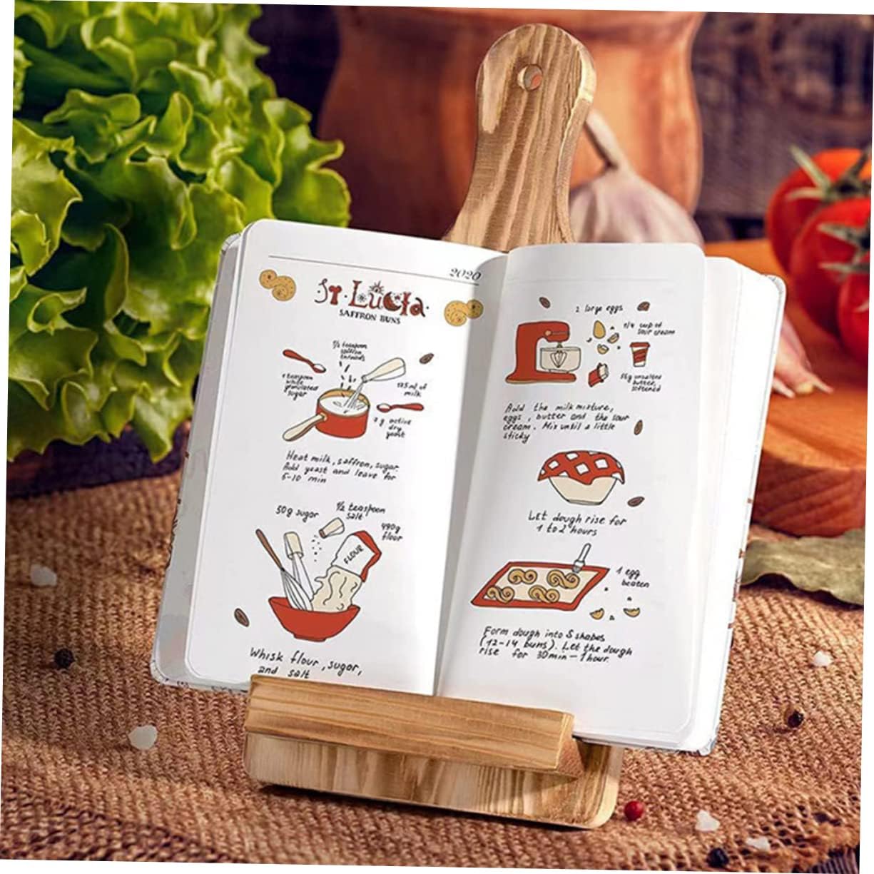 Abaodam Recipe Book Stand for Desktops